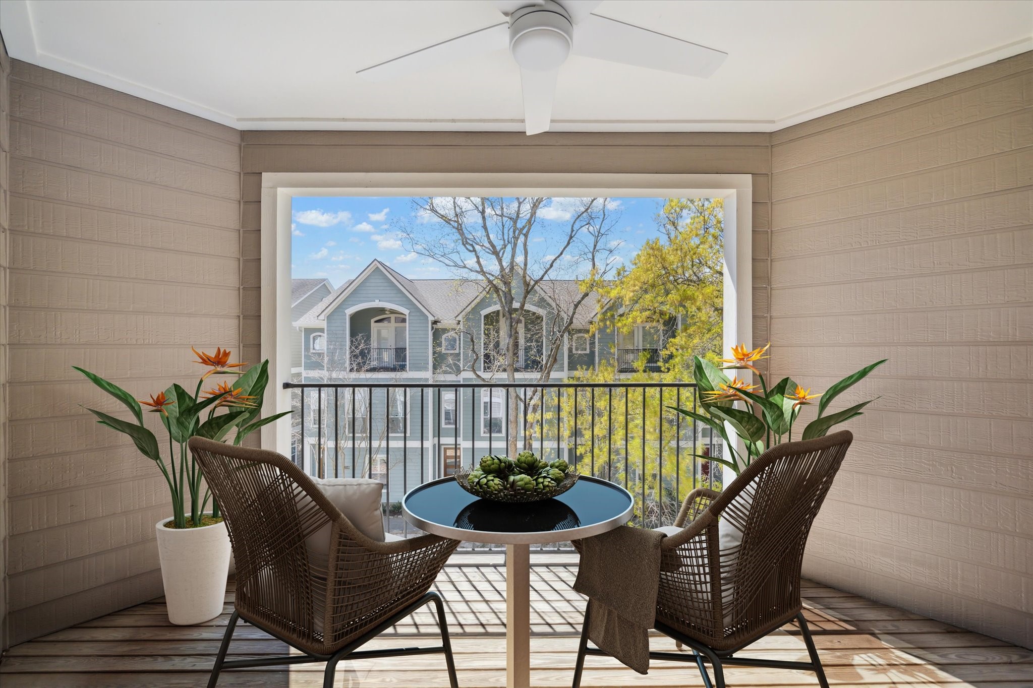 1730 Bevis Street Houston, TX 77008 - Photo 24 of 29 Third floor patio