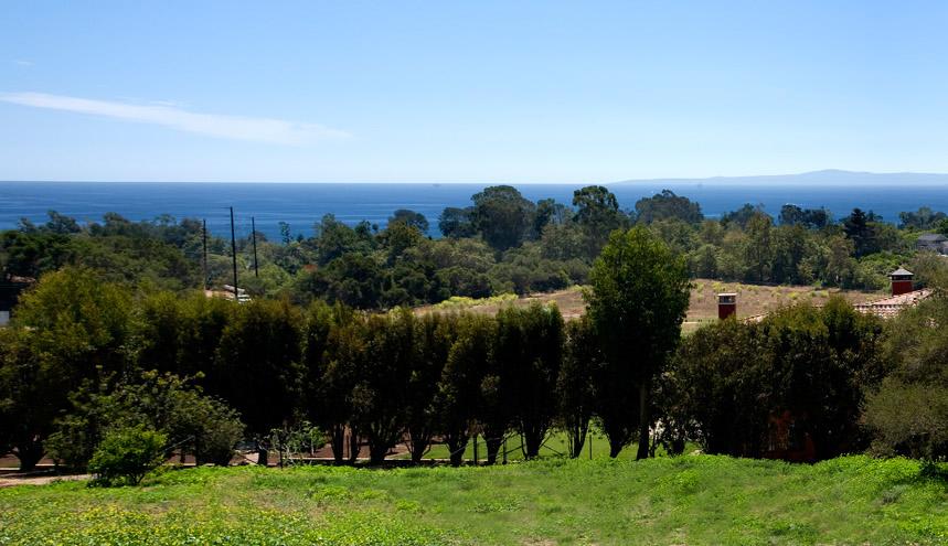 340 Toro Canyon Road Carpinteria, CA 93013 - Photo 4 of 4 a view of a bunch of trees and a yard