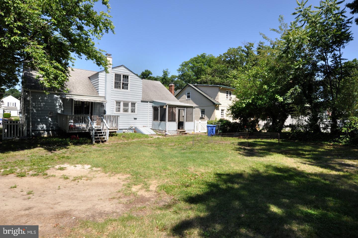 711 Filbert Street Palmyra, NJ 08065 - Photo 22 of 22 VIEW FROM YARD TOWARDS HOUSE