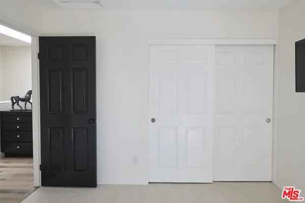 a living room filled with furniture