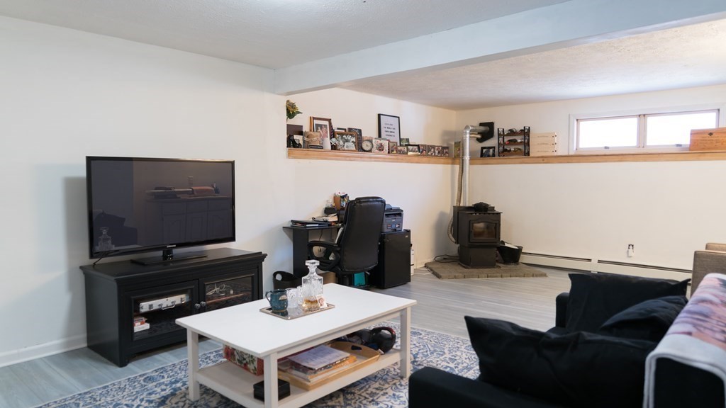 75 Fairview Park Road Sturbridge, MA 01566 - Photo 12 of 13 a view of a workspace with furniture and a flat screen tv