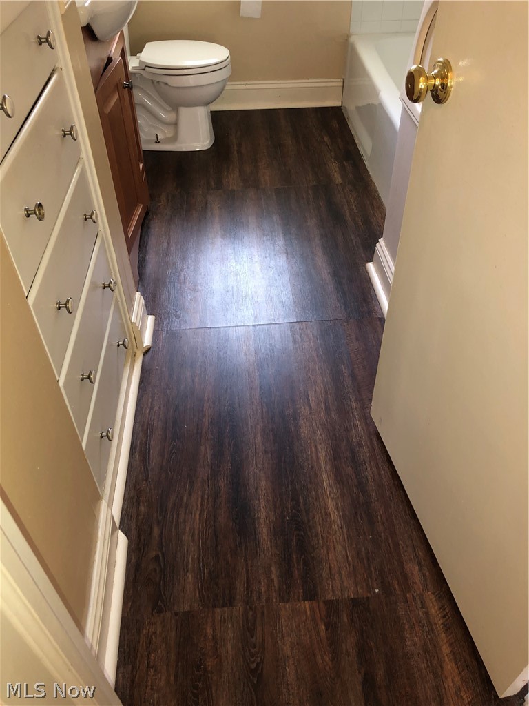6830 Navarre Road Southwest Massillon, OH 44646 - Photo 14 of 23 newer bathroom floor