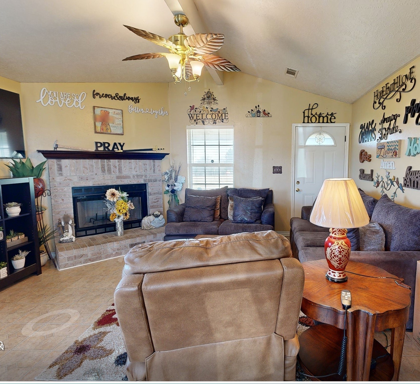 2464 Barker Pr Road Navasota, TX 77868 - Photo 5 of 15 Fireplace