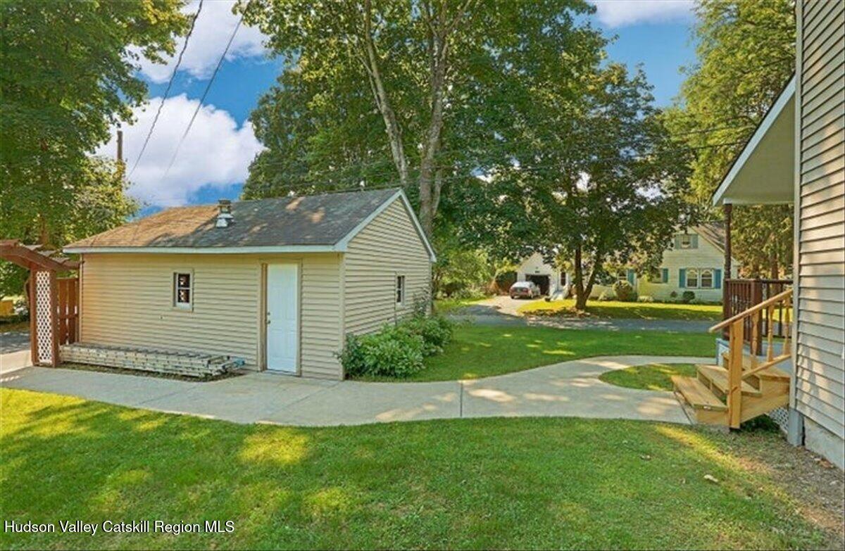 266 Scheller Park Road West Coxsackie, NY 12192 - Photo 21 of 26 a view of a backyard with a garden