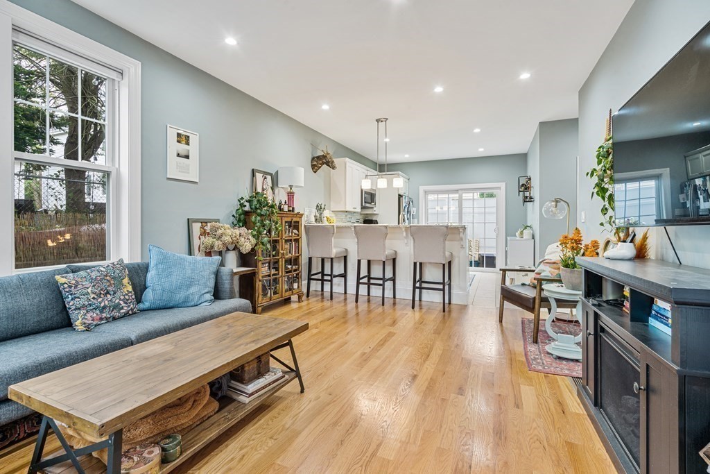 8 Loring Place, Unit 8 Boston, MA 02136 - Photo 3 of 23 a living room with furniture and wooden floor