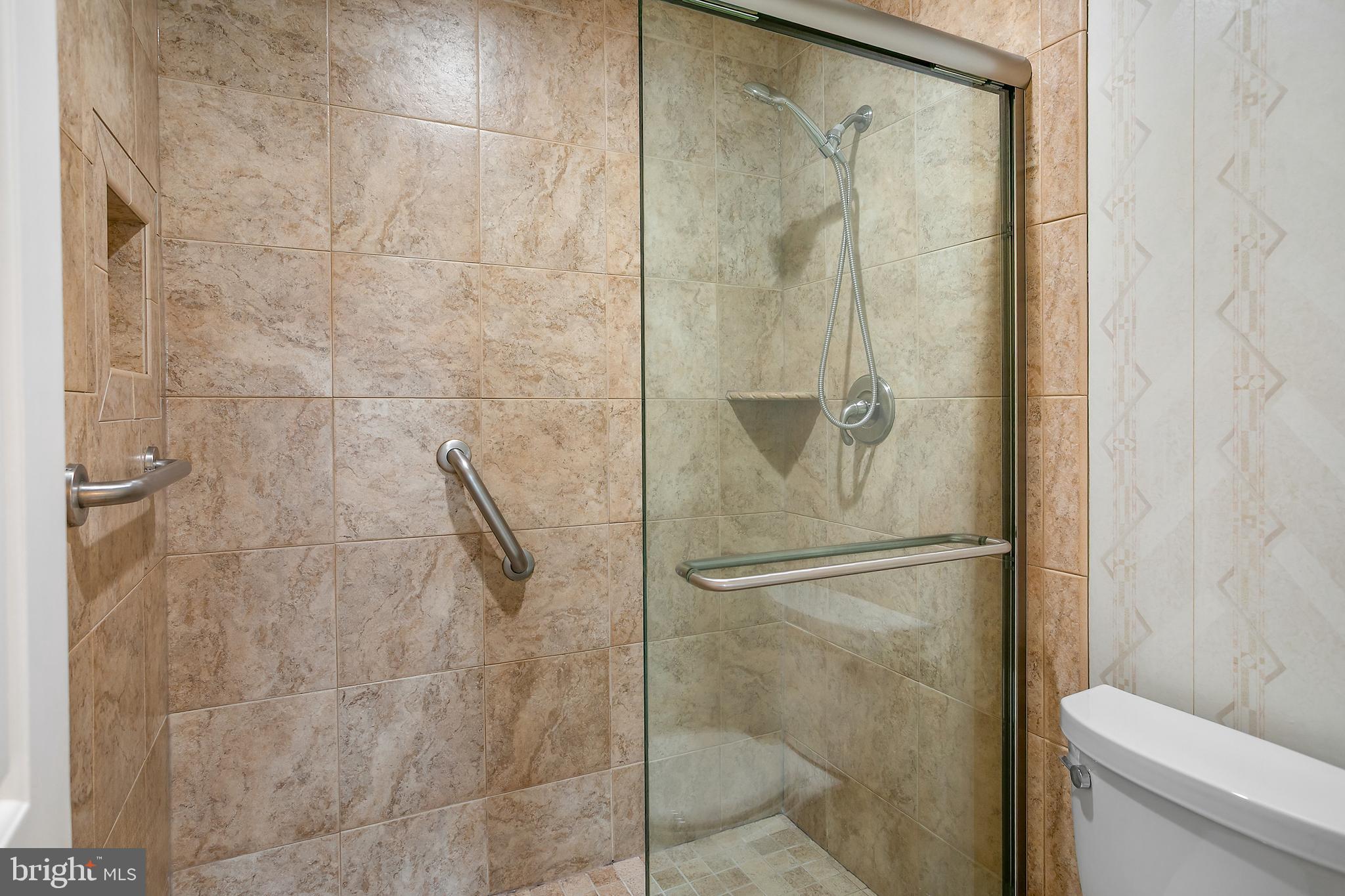 7205 Gentian Court Springfield, VA 22152 - Photo 17 of 38 Primary standing shower