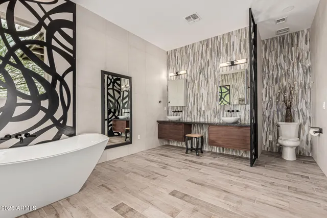 a view of a building with a yard