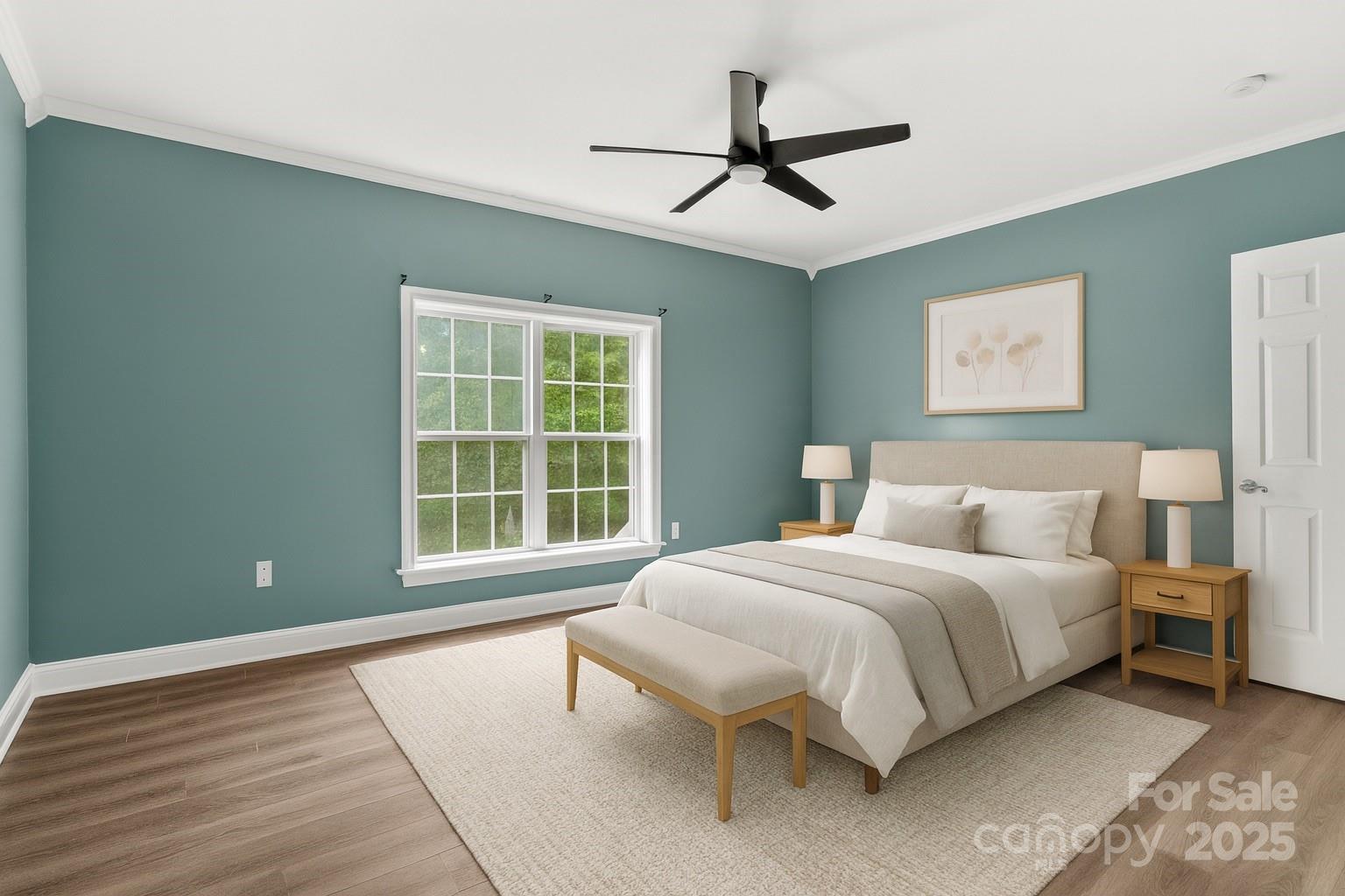 99 Curtis Parker Road Alexander, NC 28701 - Photo 9 of 24 a bedroom with a bed and a window