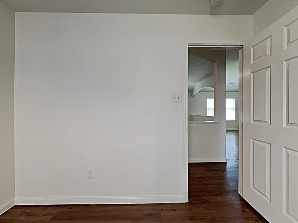 a view of wooden floor