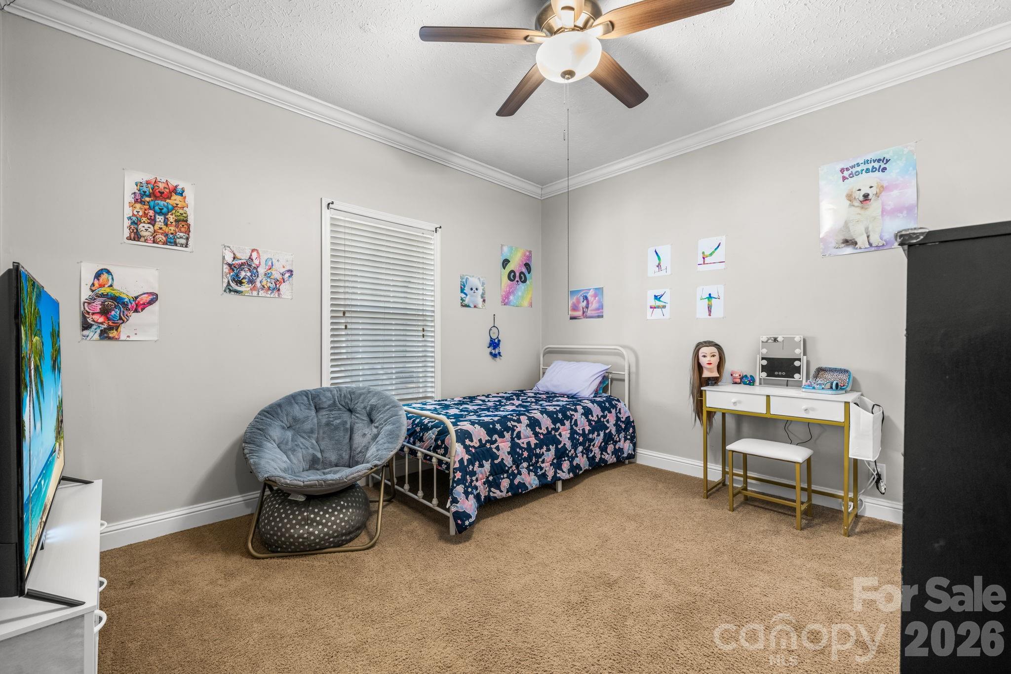 2533 Lail Road Morganton, NC 28655 - Photo 17 of 38 a bedroom with furniture and a bed