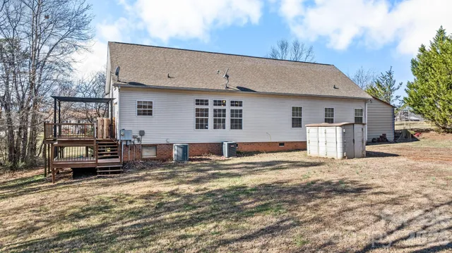 a view of road with trees