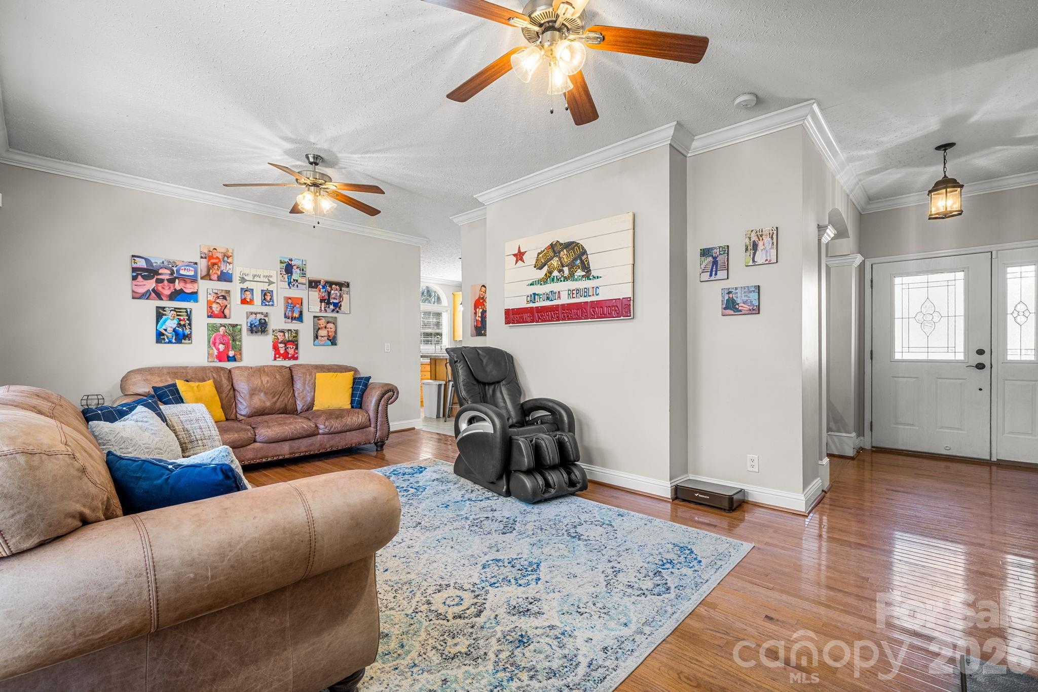 2533 Lail Road Morganton, NC 28655 - Photo 10 of 38 a living room with furniture and a view of kitchen