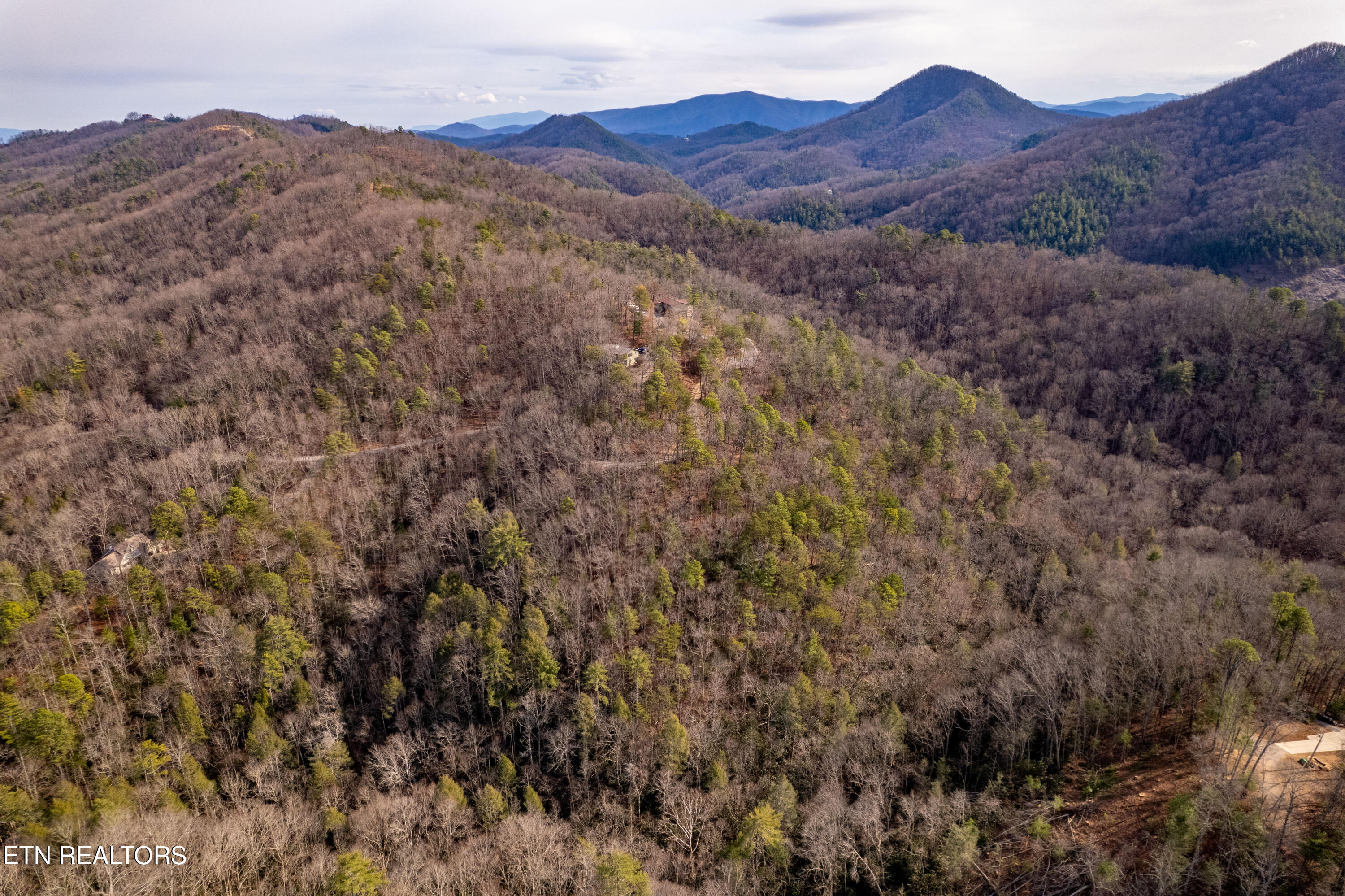 Lot# 6 Taylors Ridge (journeys End ) Road Walland, TN 37886 - Photo 20 of 32 Aerial Waters End Side