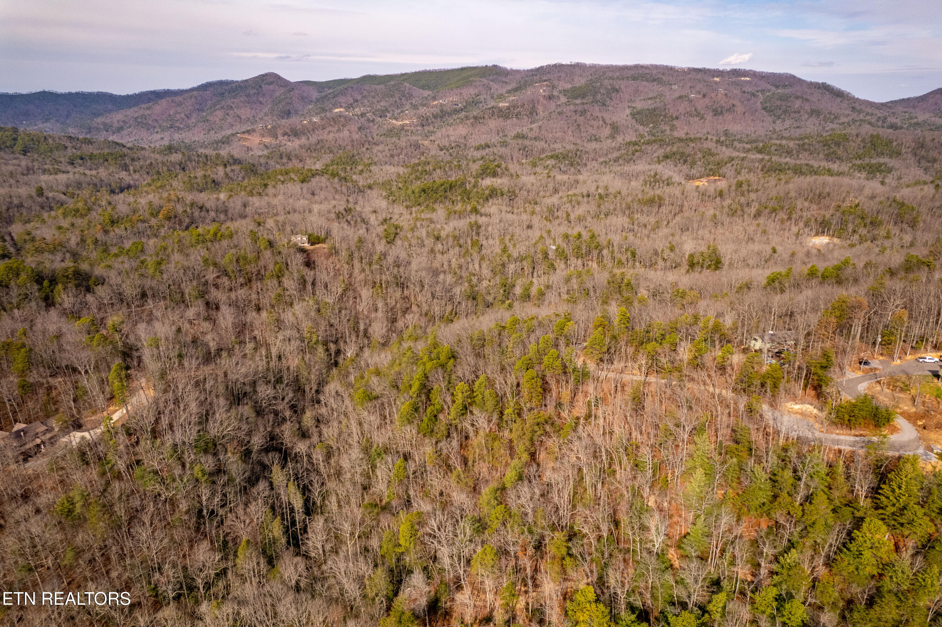 Lot# 6 Taylors Ridge (journeys End ) Road Walland, TN 37886 - Photo 22 of 32 Aerial Waters End Side