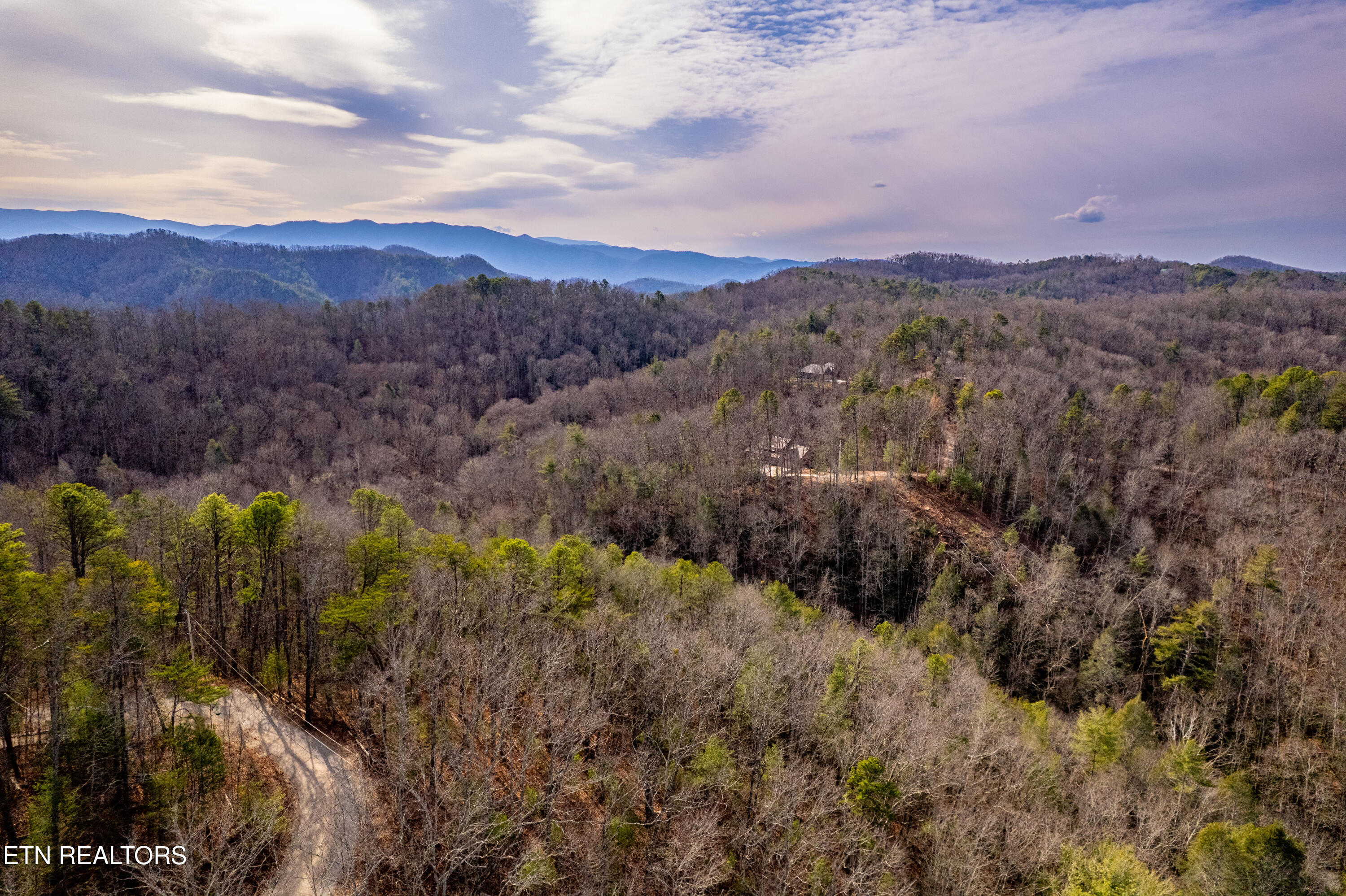 Lot# 6 Taylors Ridge (journeys End ) Road Walland, TN 37886 - Photo 27 of 32 Aerial Waters End Side