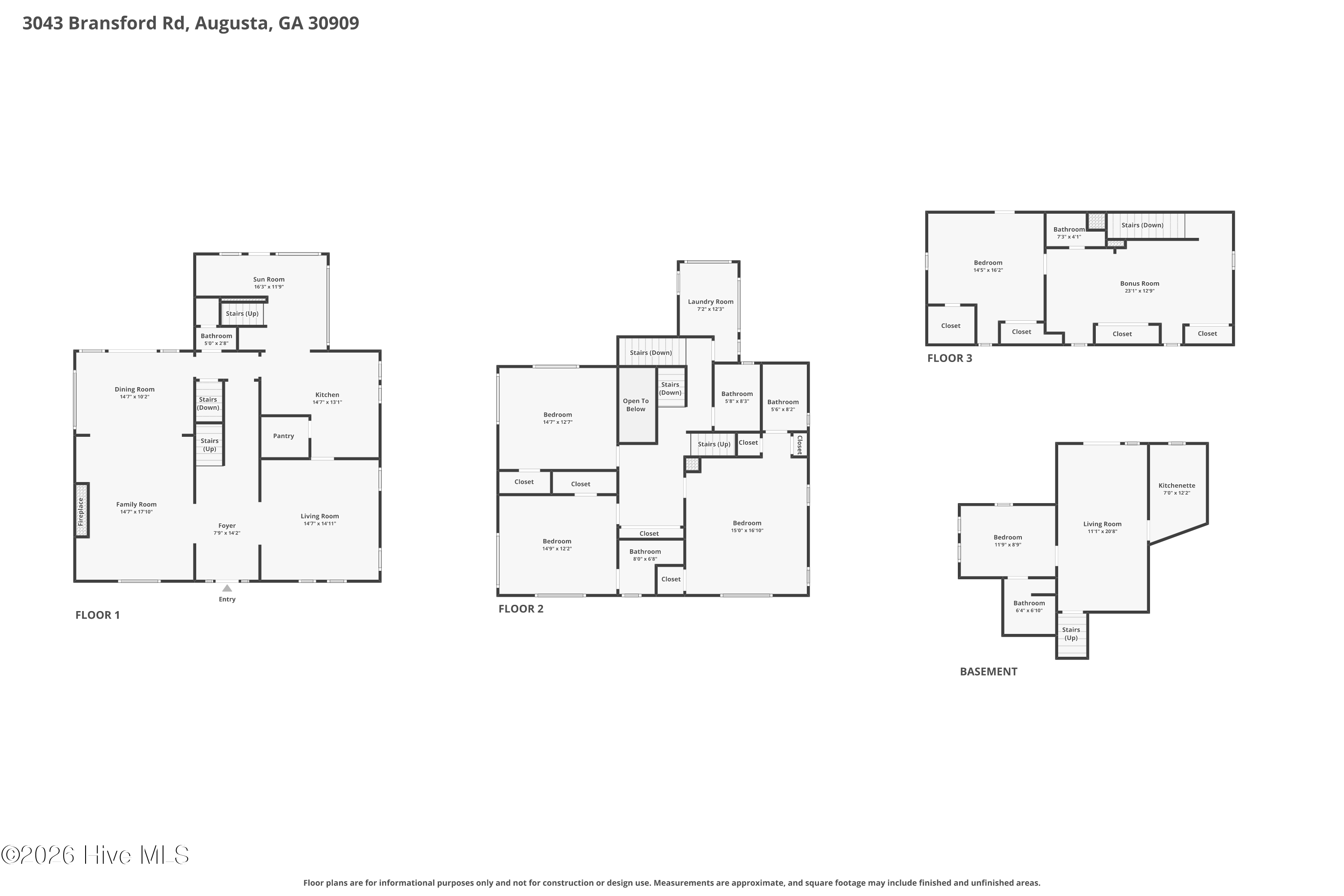 3043 Bransford Road Augusta, GA 30909 - Photo 108 of 112