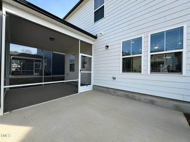a view of a building stairs