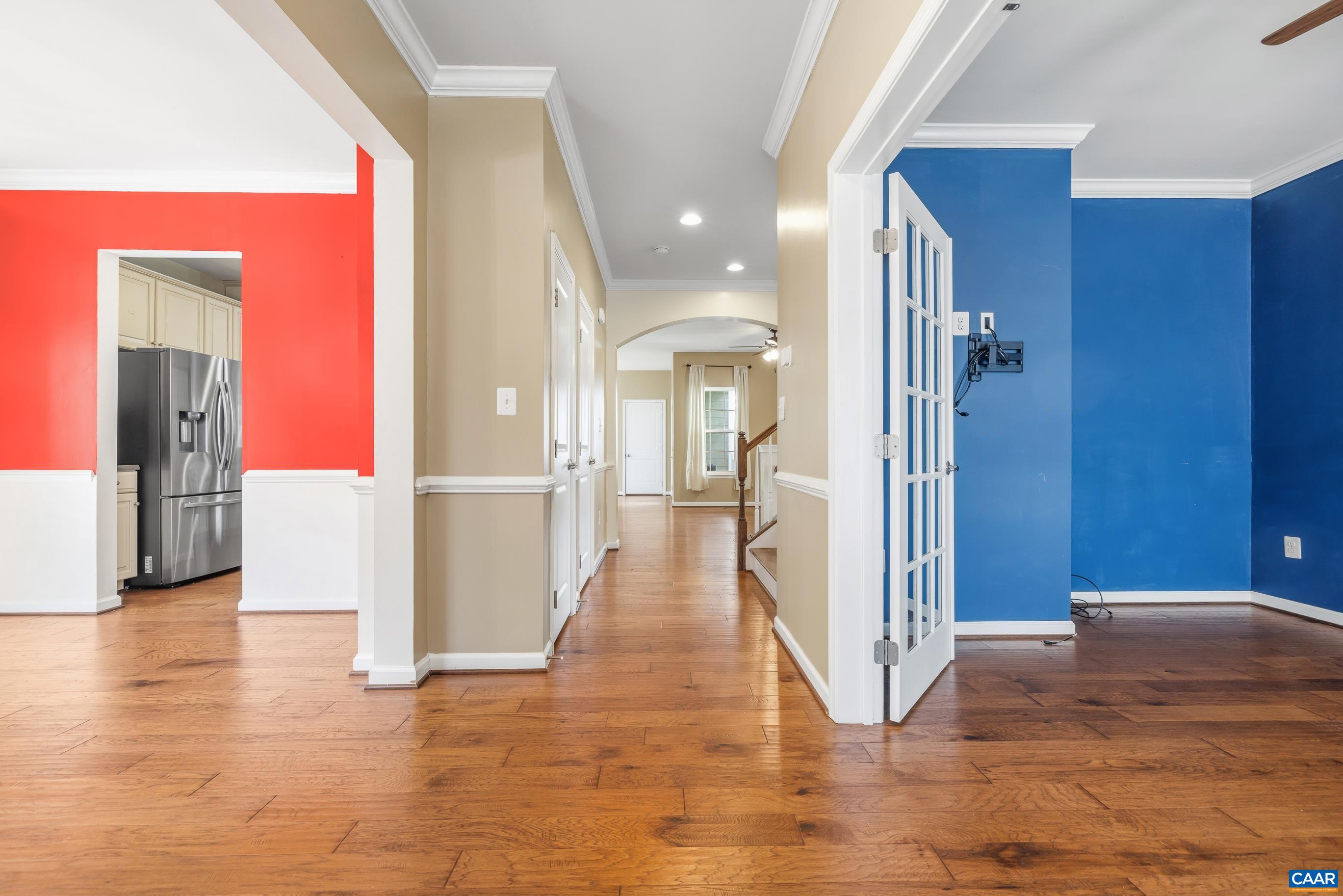 1838 Wickham Place Charlottesville, VA 22901 - Photo 12 of 53 a view of a hallway with wooden floor