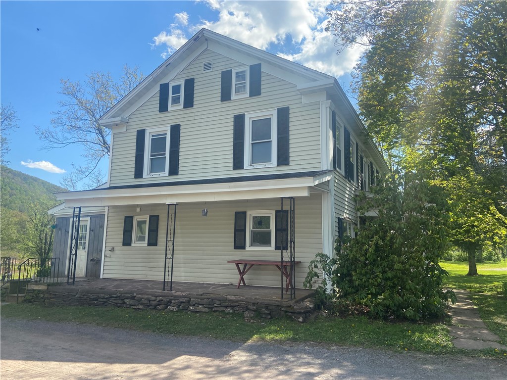 100 Hubbells Corner Road Roxbury, NY 12474 - Photo 6 of 31 Side Porch