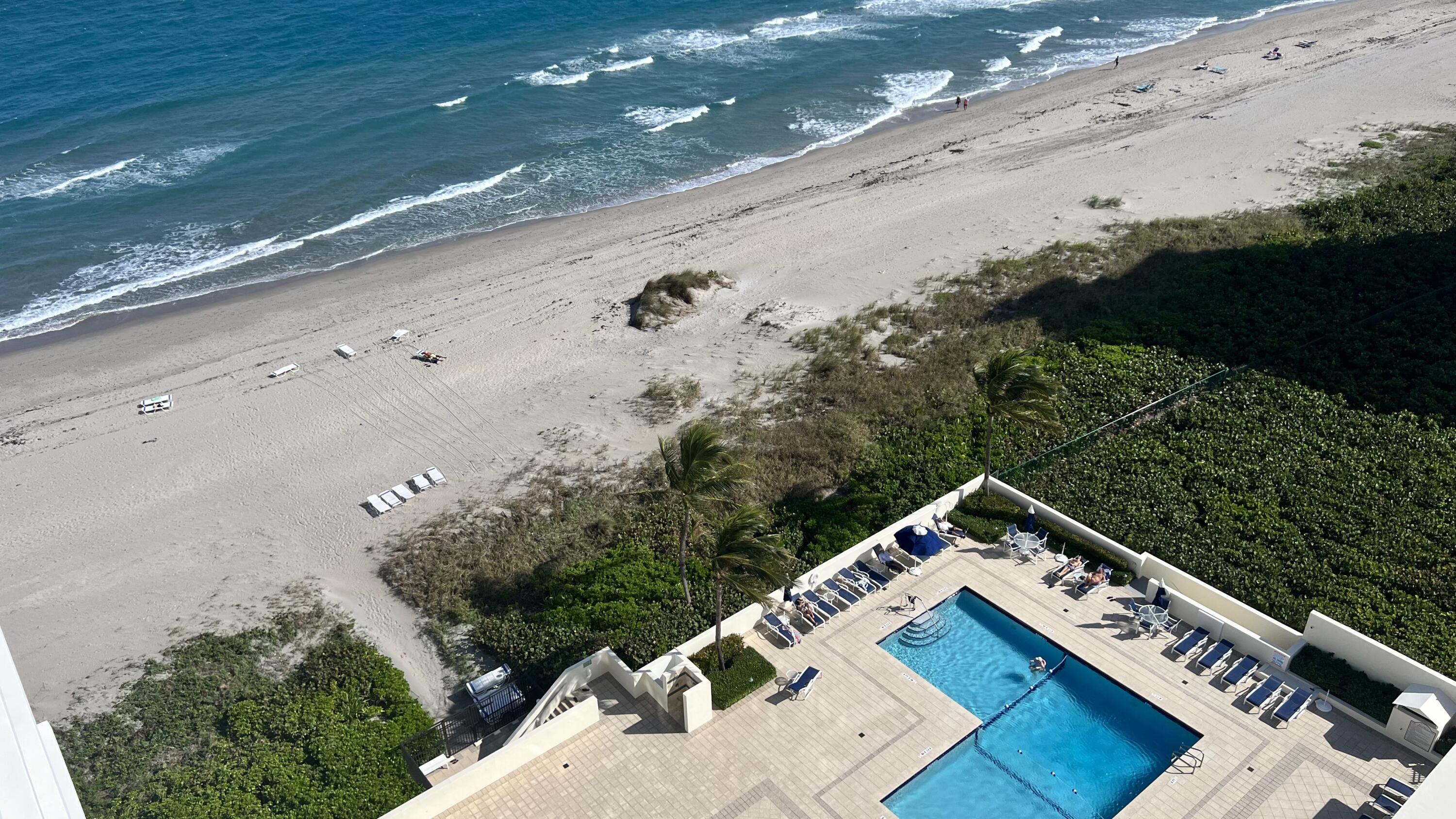600 South Ocean Boulevard, Unit 1402 Boca Raton, FL 33432 - Photo 28 of 35 Pool & Ocean View from Balcony