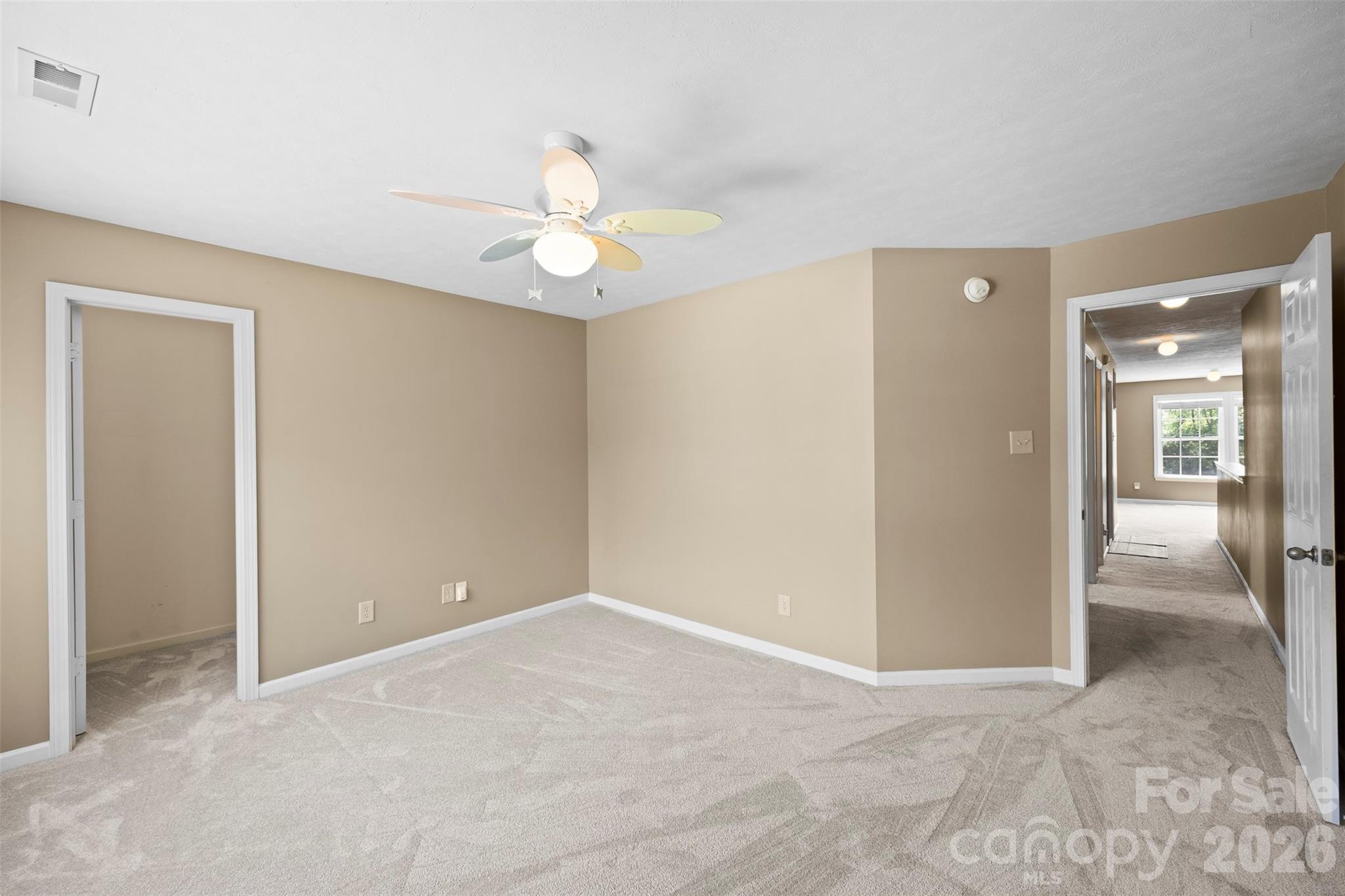 1720 Grove Tree Lane Clover, SC 29710 - Photo 29 of 43 a view of an empty room with a chandelier fan