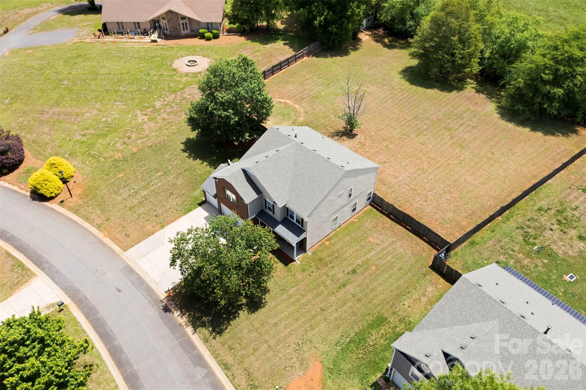 1720 Grove Tree Lane Clover, SC 29710 - Photo 40 of 43 a view of a yard with an outdoor space