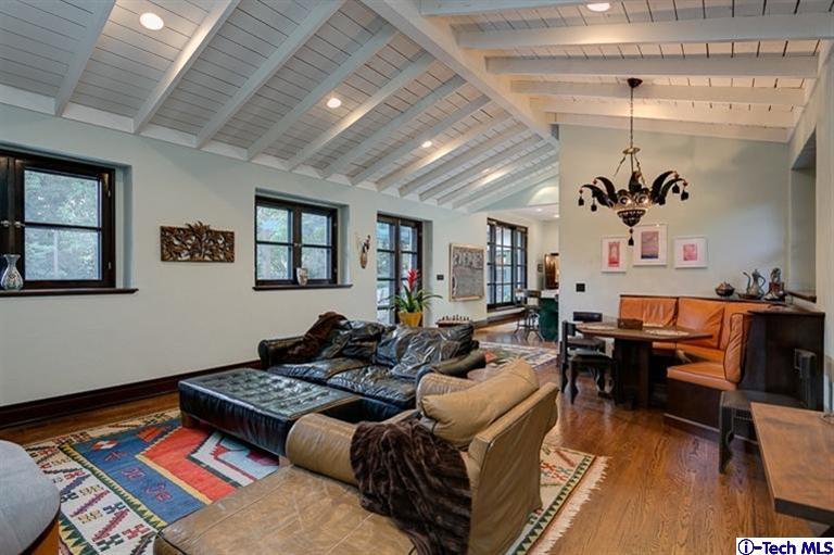 348 Blythe Road La Canada Flintridge, CA 91011 - Photo 17 of 51 a living room with lots of furniture and rug