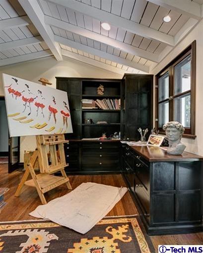 348 Blythe Road La Canada Flintridge, CA 91011 - Photo 33 of 51 a living room with a couch and a table