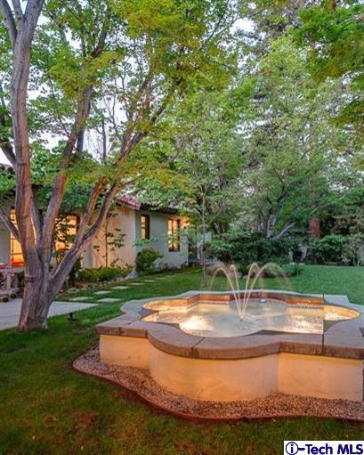 348 Blythe Road La Canada Flintridge, CA 91011 - Photo 48 of 51 a view of a house with a yard