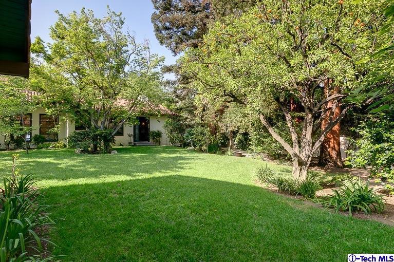 348 Blythe Road La Canada Flintridge, CA 91011 - Photo 50 of 51 a view of a field with a tree