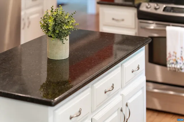 a close view of sink