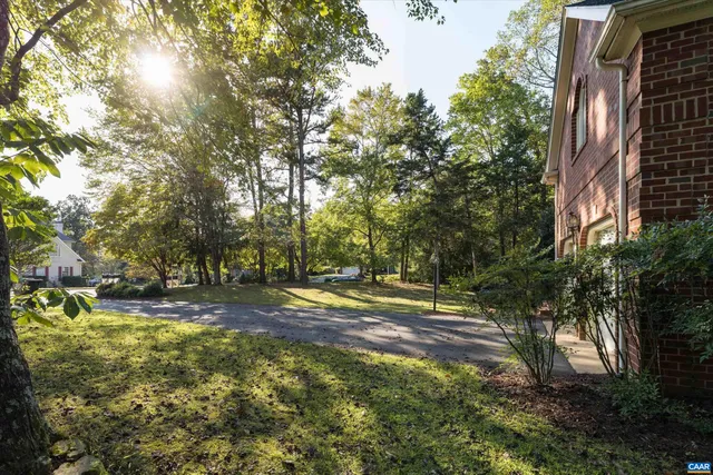 a view of outdoor space with trees