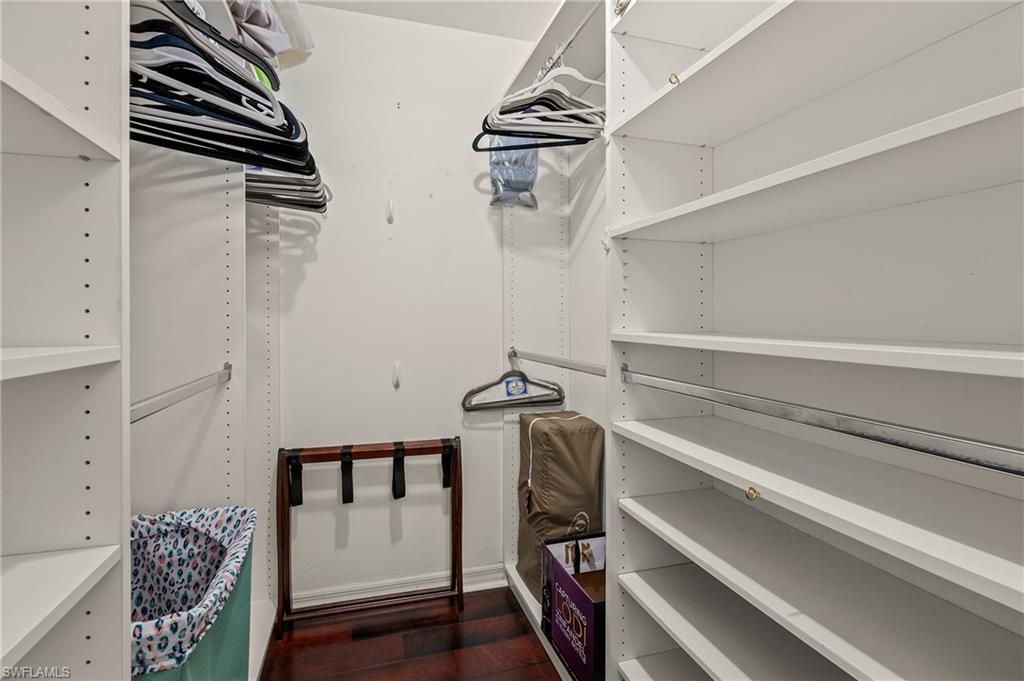 9300 Highland Woods Boulevard, Unit 3307 Bonita Springs, FL 34135 - Photo 15 of 43 a view of walk in closet