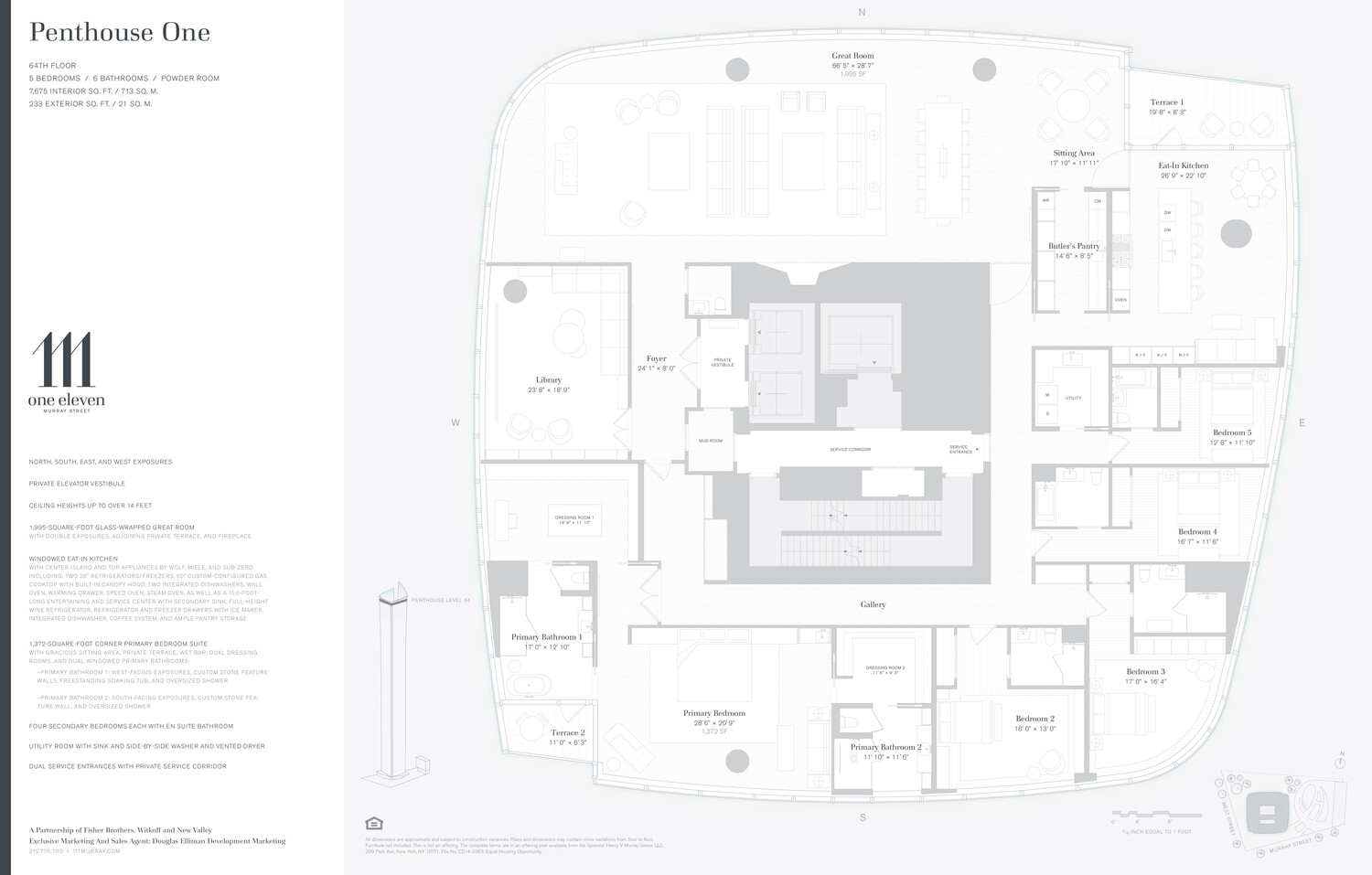 111 Murray Street, Unit PH1 Manhattan, NY 10007 - Photo 24 of 24