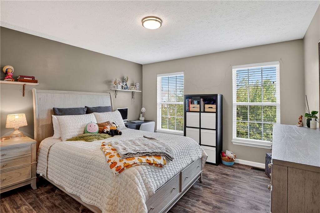 224 Field Club Circle McKees Rocks, PA 15136 - Photo 23 of 41 a bedroom with bed and a large window