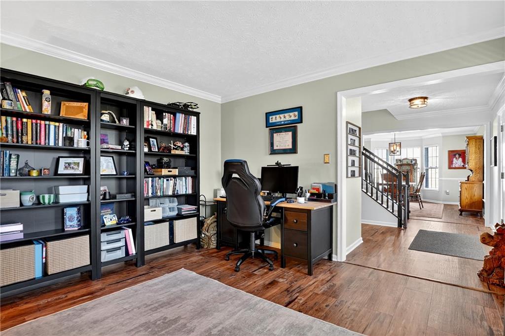224 Field Club Circle McKees Rocks, PA 15136 - Photo 7 of 41 a view of a workspace with furniture and toys