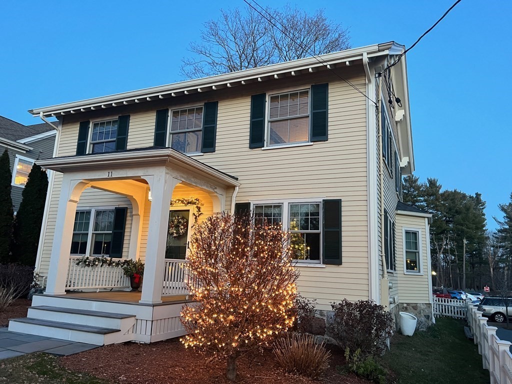 11 Fletcher Road, Unit 11 Bedford, MA 01730 - Photo 29 of 31 a house view with a outdoor space