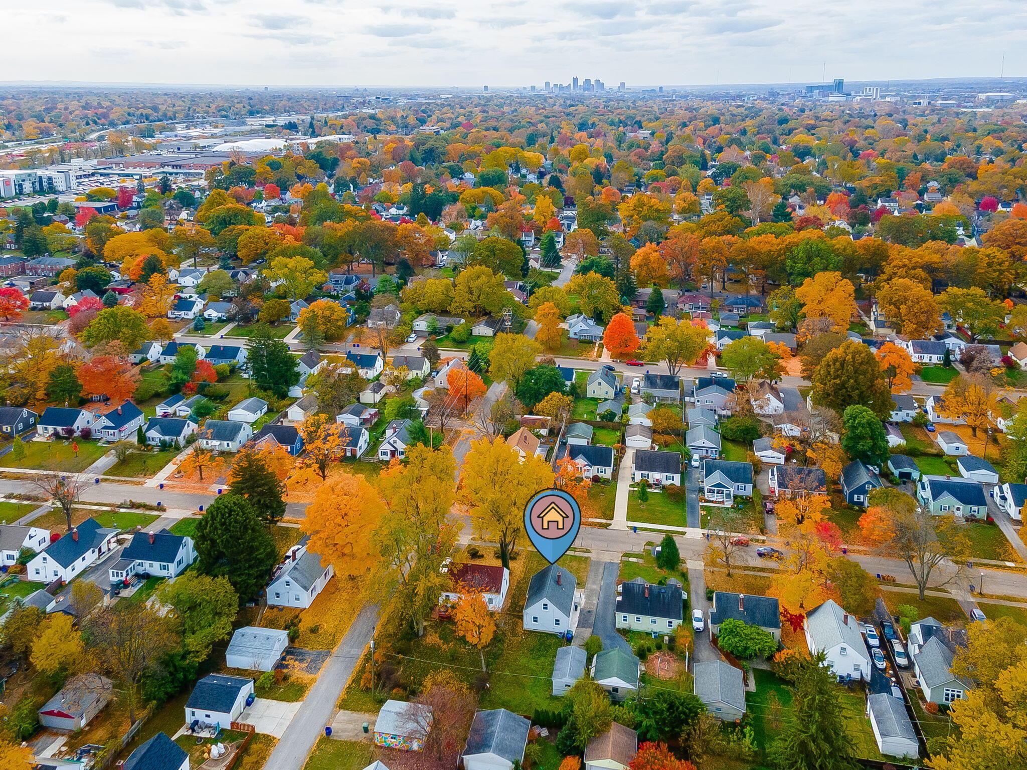 500 Northridge Road Columbus, OH 43214 - Photo 40 of 40 Drone Footage
