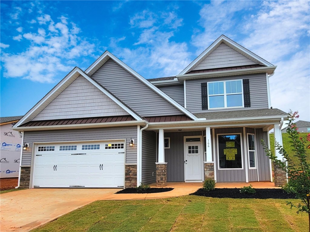 166 Capslock Trail, Unit HUNTINGTON FLOOR PLAN Pendleton, SC 29670 - Photo 1 of 14 Gallery Image 1