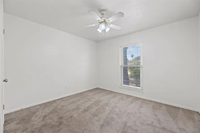 an empty room with a empty space