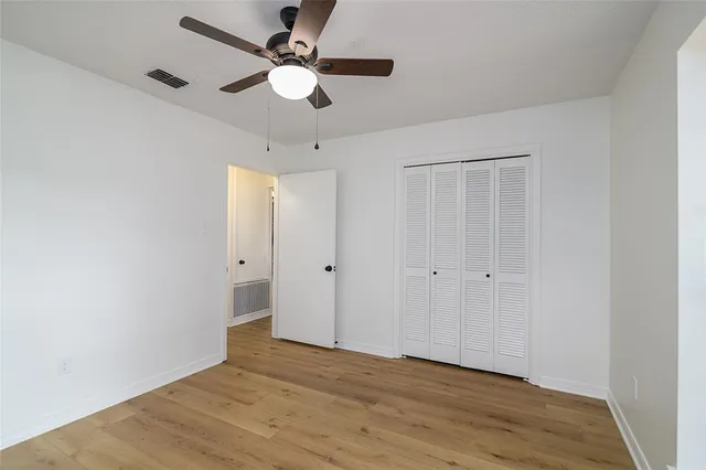wooden floor in an empty room