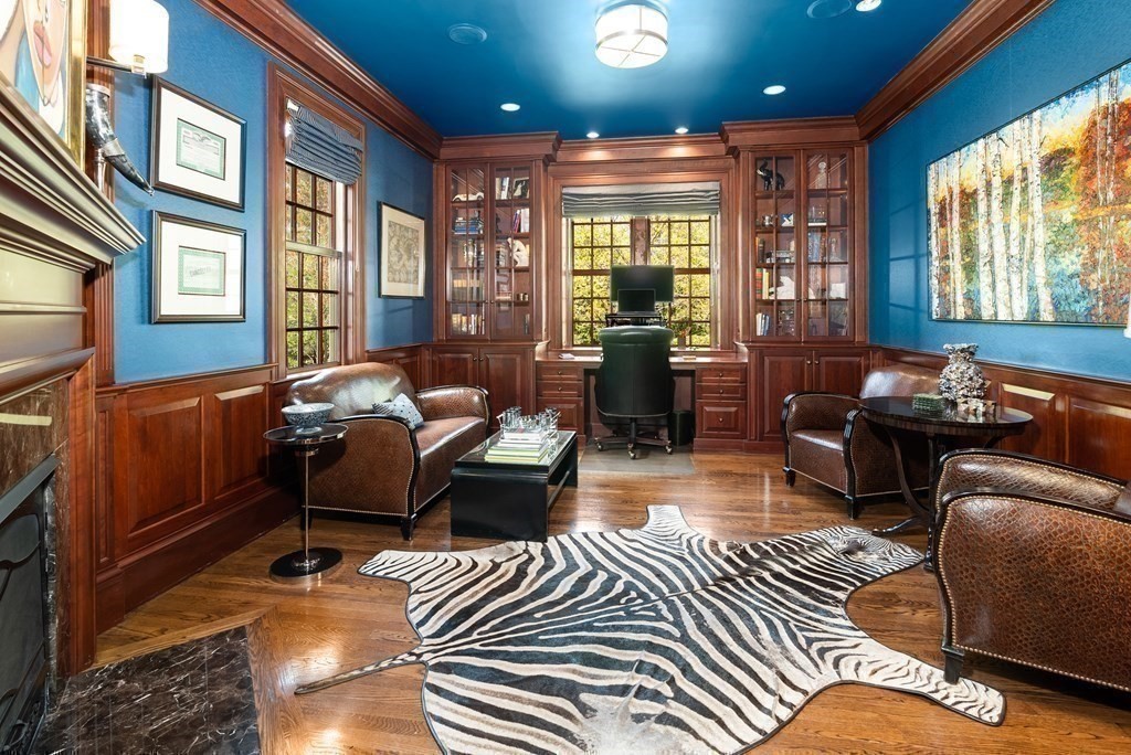 16 Sanderson Lane Weston, MA 02493 - Photo 30 of 39 a living room with furniture and a large window