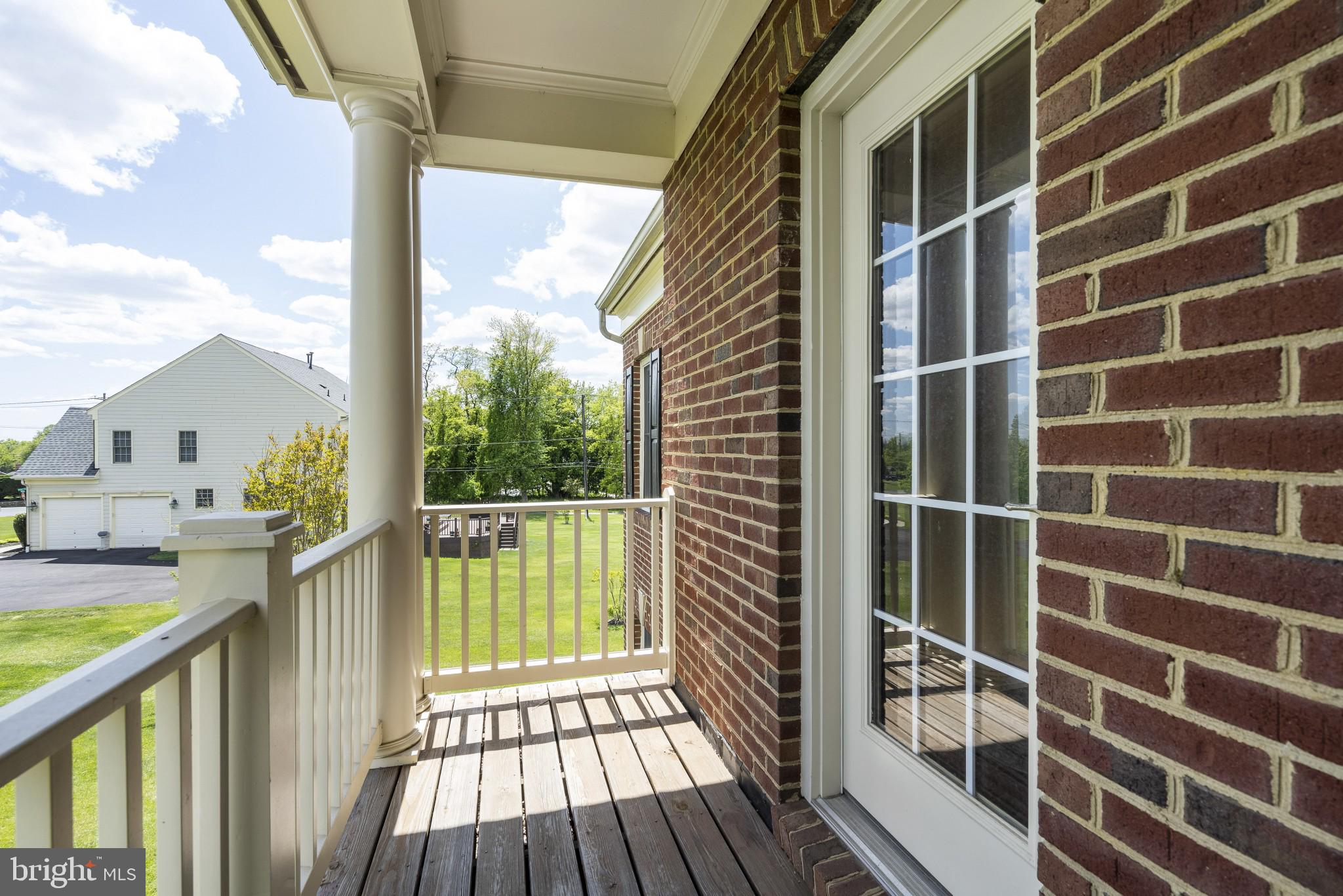 6017 Riggs Road Laytonsville, MD 20882 - Photo 33 of 64 Primary bedroom balcony view two