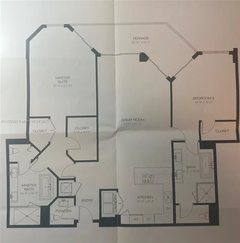 a view of a lake with tall buildings