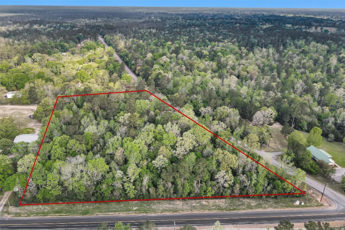 Tbd County Line Road Willis, TX 77378 - Photo 4 of 9 a view of a yard from a balcony
