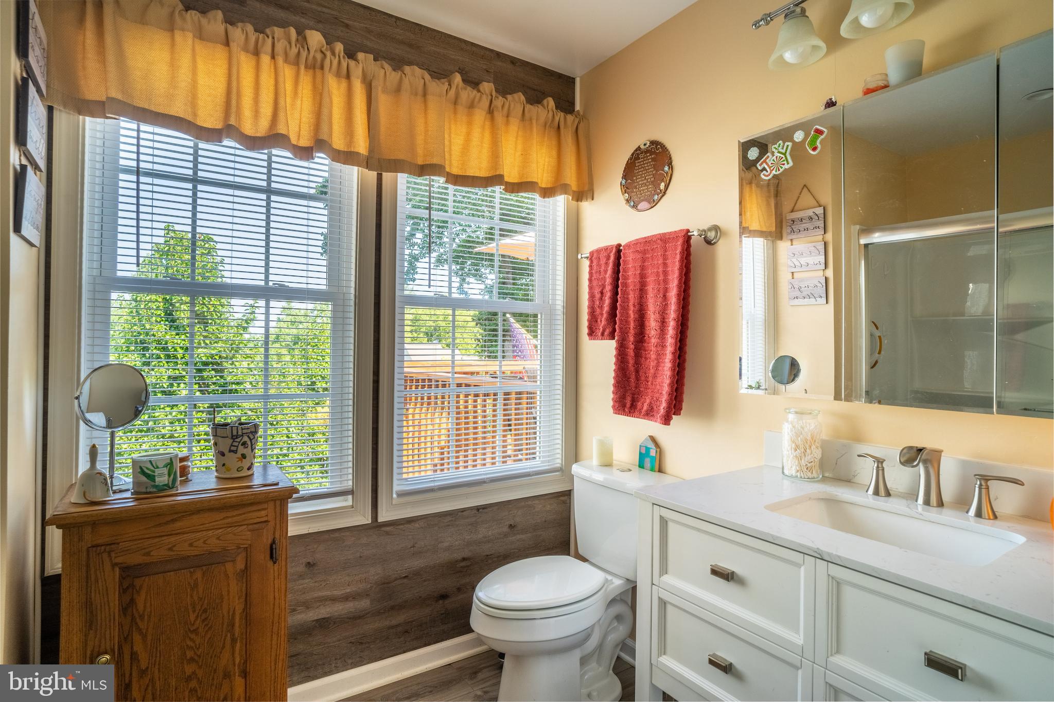 310 Harper Drive Orange, VA 22960 - Photo 12 of 36 Primary Suite bath remodeled, white vanity
