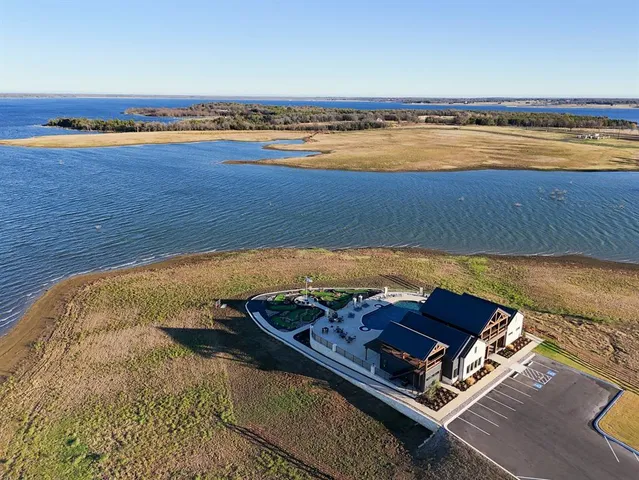 a view of a lake with a floor