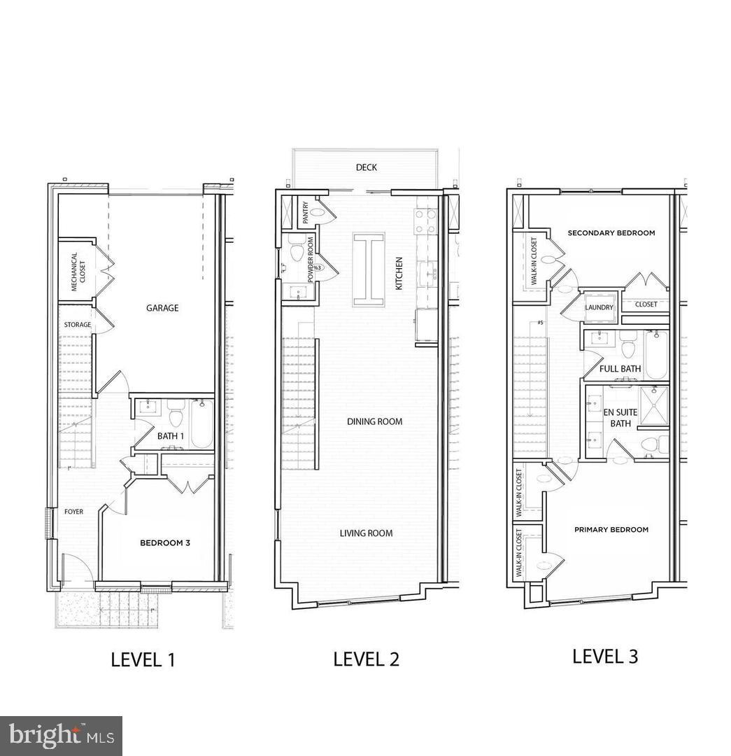 1036 Howard Road Southeast Washington, DC 20020 - Photo 35 of 35 The Townhomes Floor Plan & Features