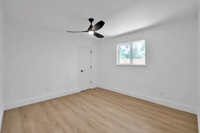 wooden floor in an empty room