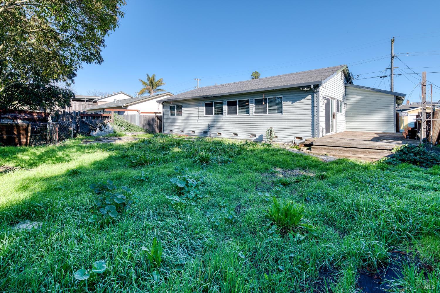 7517 Bobbie Way Rohnert Park, CA 94928 - Photo 16 of 18 a front view of house with yard and seating area